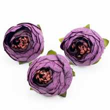 Load image into Gallery viewer, Lucia crafts 5pcs/lot diameter 3.5cm Artificial Flower Camellia Hand Made Home Decorative Wedding Simulation Flower 027017059