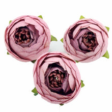 Load image into Gallery viewer, Lucia crafts 5pcs/lot diameter 3.5cm Artificial Flower Camellia Hand Made Home Decorative Wedding Simulation Flower 027017059