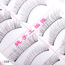 Load image into Gallery viewer, 10 Pairs Fake Eyelashes 3D Mink Lashes False Thick Full Strip Long Black Natural Cruelty Free Handmade Makeup Beauty Tools CH504