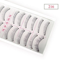 Load image into Gallery viewer, 10 Pair Pro Natural Long Sparse False Mink Eyelashes Fake Eyelash Eye Lashes Thick  Handmade  Makeup Extension Tools TR504