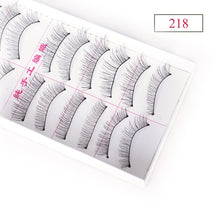 Load image into Gallery viewer, 10 Pair Pro Natural Long Sparse False Mink Eyelashes Fake Eyelash Eye Lashes Thick  Handmade  Makeup Extension Tools TR504
