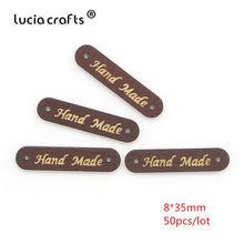 Load image into Gallery viewer, Lucia crafts Painting With &quot;Hand made&quot; 2 Holes Connectors Sewing Wood Buttons Scrapbooking DIY Sewing Accessories 004010064