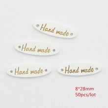 Load image into Gallery viewer, Lucia crafts Painting With &quot;Hand made&quot; 2 Holes Connectors Sewing Wood Buttons Scrapbooking DIY Sewing Accessories 004010064